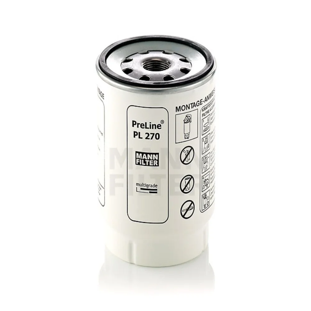 Mann Fuel Filter PL 270 X, Spin on Fuel Filter