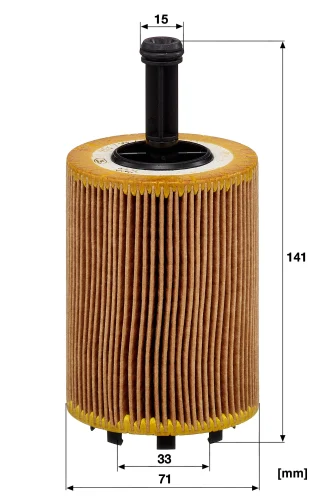 Mann Filter HU 719/7 X Cartridge Oil Filter